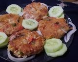 A picture of step 4 of Pasta kabab.