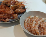 Foto del paso 3 de la receta: Garbanzos con gambones... Otra manera de comer esta legumbre. Los garbanzos los he cocido en lenta