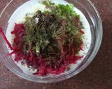 A picture of step 2 of Beetroot Raita.
