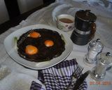 A picture of step 12 of Olive Omelette  املت زیتونی.