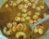 A picture of step 4 of Shahi Makhana kaju.