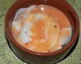 Foto del paso 13 de la receta: Varenikes con 4 salsas en discos de copetin