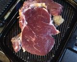 Foto del paso 1 de la receta: Costeleta a la plancha con ensalada de rúcula