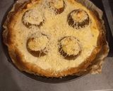Une image de l'étape 4 de Quiche tomate mozzarella.