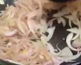 A picture of step 2 of Sohanjana and chicken in coconut green curry.
