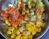 A picture of step 2 of Veggie delight.