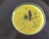 A picture of step 3 of Yellow Daal.