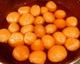 A picture of step 3 of Komola Bhog Bengali Sweets.