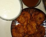 A picture of step 4 of Aloo tikki.