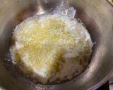 A picture of step 2 of Broccoli Shrimp Alfredo Pasta.