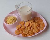 A picture of step 6 of Little Crunchy Love BitesPerfect Tea Time Treat 💛By Krishna Dholakia.