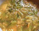 A picture of step 8 of Lentil Fritters in Ridge Gourd Curry.