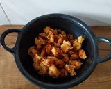 A picture of step 3 of Crunchy macaroni.
