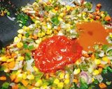 A picture of step 2 of Cheesy Rice Bowl.