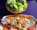 Hình bước làm 6 của món Cá rô phi kho lạt