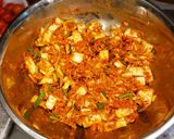 A picture of step 5 of Kim Chi.