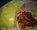Foto del paso 1 de la receta: Sándwiches tres carnes, dos quesos!