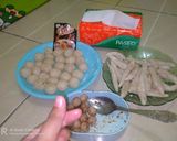 Foto langkah ke 5 dari resep Cimol pedas bon cabe level 15.