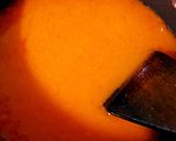 A picture of step 5 of Custard Powder Halwa.