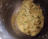 A picture of step 1 of Methi muthia.