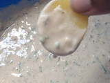 Homemade bhajia