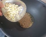 A picture of step 1 of Bhindi Do Pyaaza.