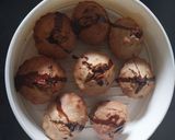 A picture of step 3 of Tea-Time Banana cupcakes.