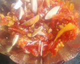 A picture of step 2 of Gajar Halwa.