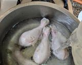 A picture of step 5 of Chicken soup.