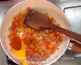 சென்னா மசாலா பன்(chana masala bun) ரெசிபி ஸ்டேப் 3 புகைப்படம்