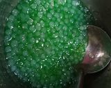 Foto langkah ke 3 dari resep Bubur Mutiara Pandan.