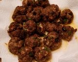 A picture of step 5 of Sweet BBQ Old Country Meatballs.