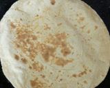 A picture of step 1 of Leftover Chapati Churi.