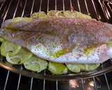 Foto del paso 5 de la receta: Mero sobre cama de patatas