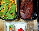 Une image de l'étape 2 de Magret de canard laqué et nouilles Udon sautées.