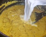 A picture of step 4 of Shahi paneer.