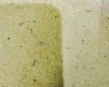 A picture of step 2 of Palak ka parantha.