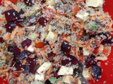 Ensalada de quinoa vegetariana