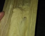Foto del paso 4 de la receta: Tamales dulces con ate de membrillo 🍬
