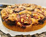 Foto del paso 7 de la receta: Pastel de queso, brevas y nueces