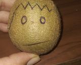 Foto del paso 1 de la receta: Kiwi Frankenstein