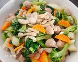 Foto langkah ke 4 dari resep Capcay with Shimeji Mushroom.