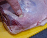 A picture of step 3 of Slow Roasted Greek Leg of Lamb.