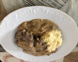 Foto del paso 11 de la receta Solomillo de ternera en salsa de setas y puré de patata