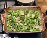 A picture of step 1 of Roasted Romanesco.