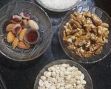 A picture of step 1 of Walnut crush candy.
