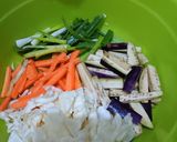 Foto langkah ke 1 dari resep Kakiage bakwan ala jepang.