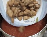 A picture of step 8 of Chicken Manchurain.