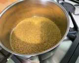 Une image de l'étape 1 de Gratin multicolore de quinoa aux carottes, tomates,coriandre et brie de Meaux.