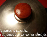 Foto del paso 9 de la receta: Revuelto de melva, almejas y gambas